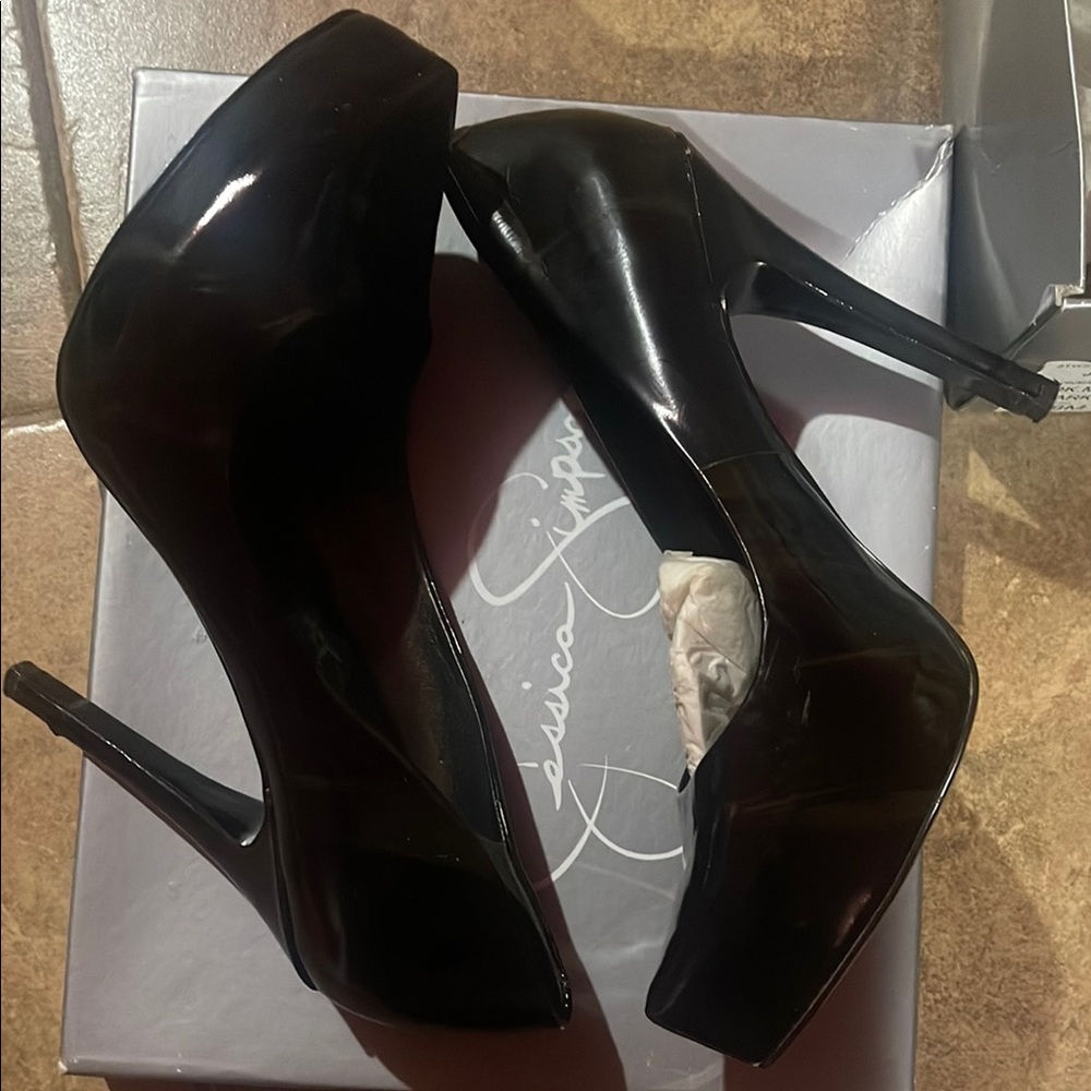Jessica Simpson Black Women's Heels